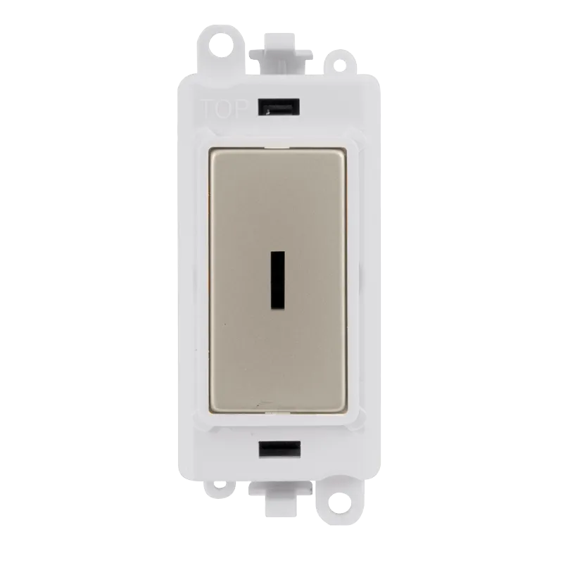 Click GridPro GM2029PWPN 20AX Intermediate Keyswitch Module - Pearl Nickel (Polar White)