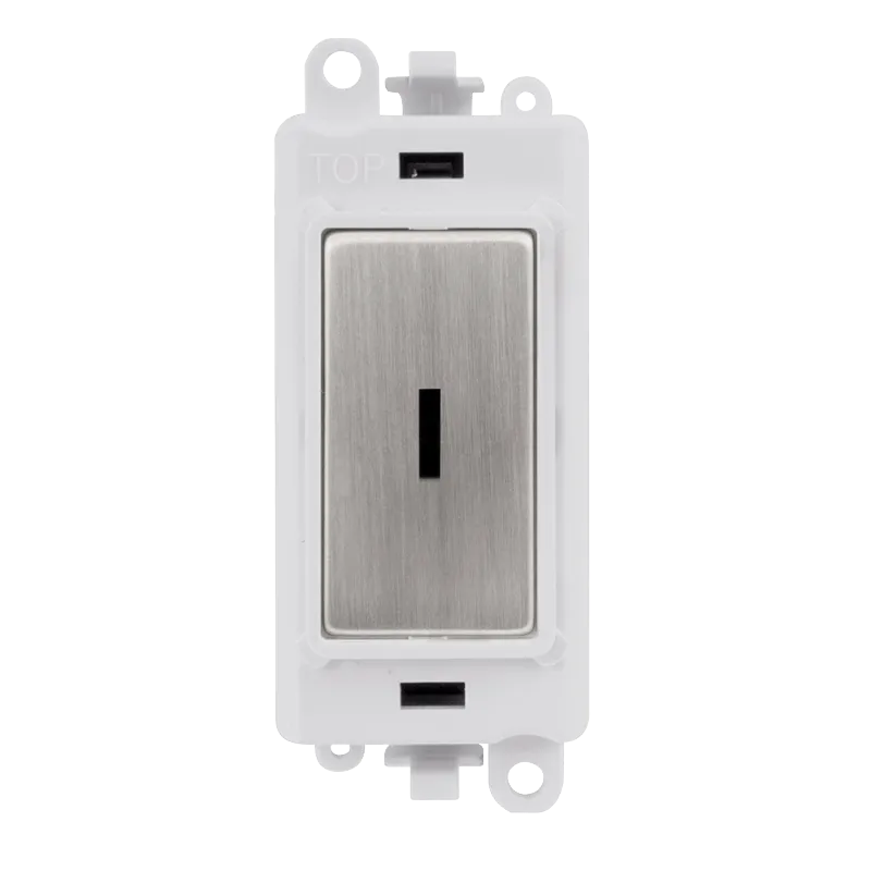 Click GridPro GM2029PWSS 20AX Intermediate Keyswitch Module - Stainless Steel (Polar White)
