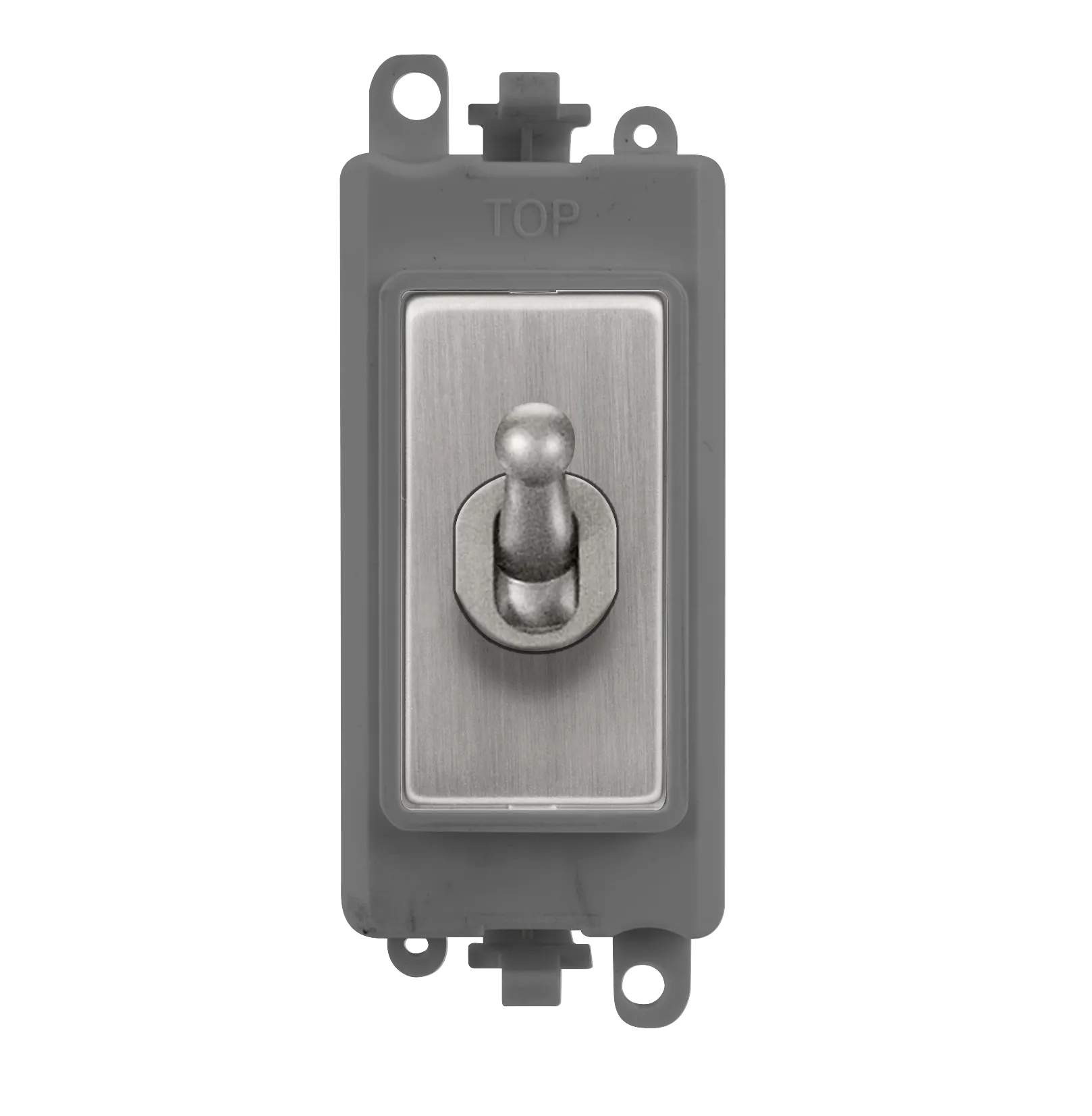 Click GridPro GM209018GYSS 20AX DP Toggle Switch - Stainless Steel (Grey)