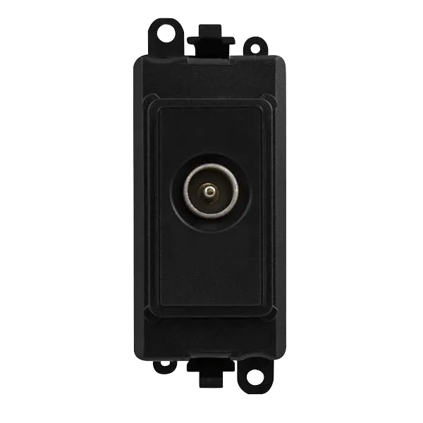 Click GridPro GM2415BK Male Coaxial Module - Black