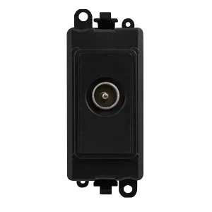 Click GridPro GM2415BK Male Coaxial Module - Black