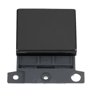 Click MiniGrid MD024MB 20A 2 Way Switch Module - Matt Black