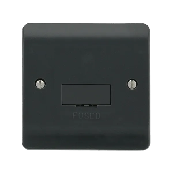 Click Mode CMA650AG Part M 13A Fused Connection Unit - Anthracite Grey