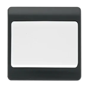 Click Mode CMA825AG Part M 10AX 1 Gang Wide Rocker Intermediate Switch - Anthracite Grey