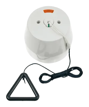 Click Mode PRW213AG Part M 50A DP Pull-Cord Switch with Pattress & Grey Bangle