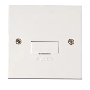 Click Polar PRW049 White Moulded 3A Fused Connection Unit