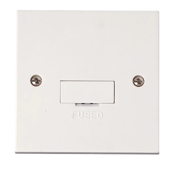 Click Polar PRW049 White Moulded 3A Fused Connection Unit