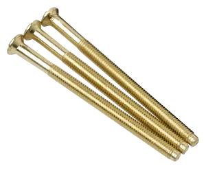 Click SP650BR Standard 3.5mm Dia 50mm Long Screws (Bag 100) - Brass
