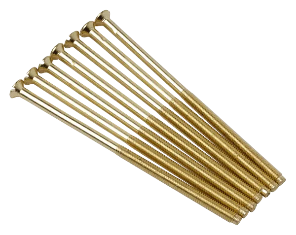 Click SP675BR Standard 3.5mm Dia. 75mm Long Screws (Bag 100) - Brass