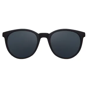 Clip On para Óculos de Grau HB Switch 0253 Matte Black/ Polarized Gray - 4,9 cm