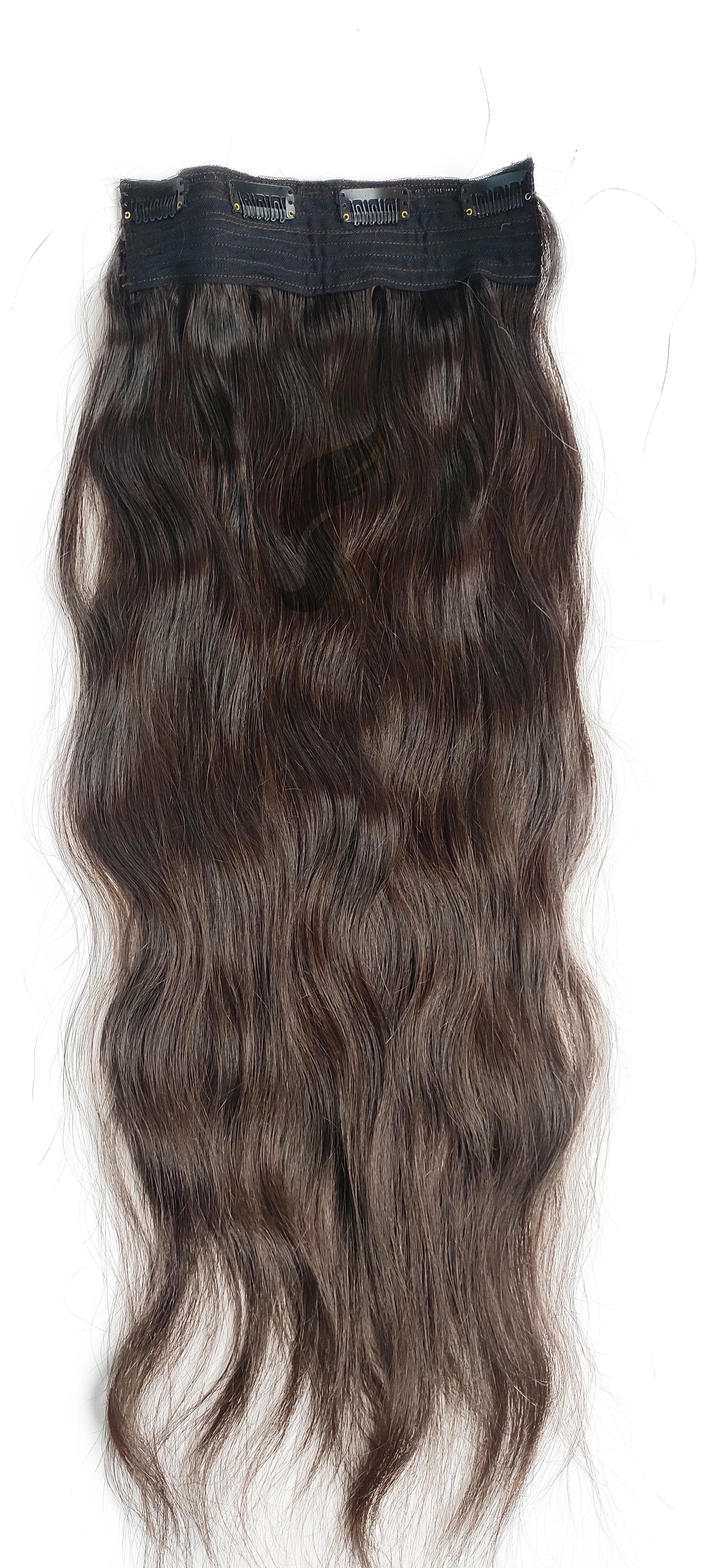 Clip On Volumizer (Normal Taper) - Natural Wavy