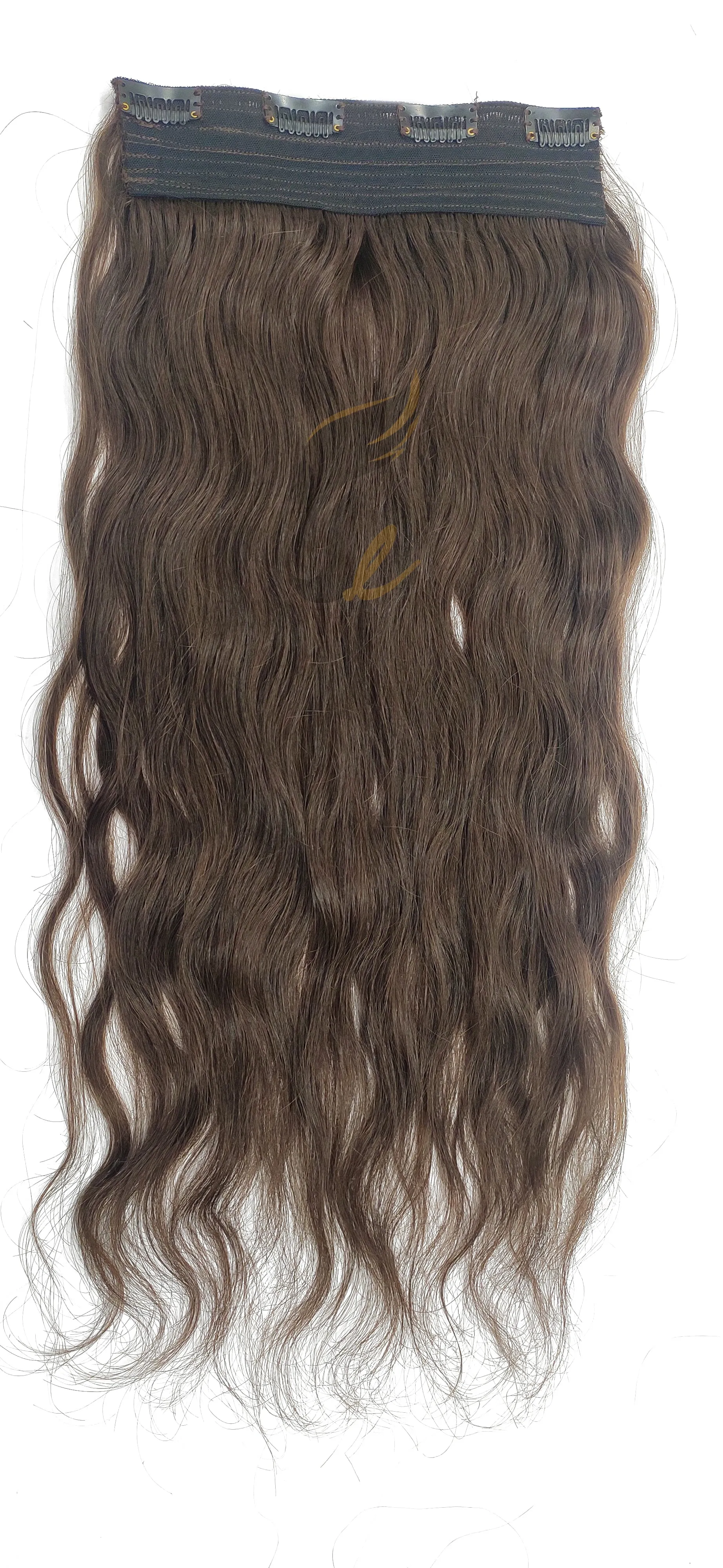 Clip On Volumizer (Normal Taper) - Natural Wavy