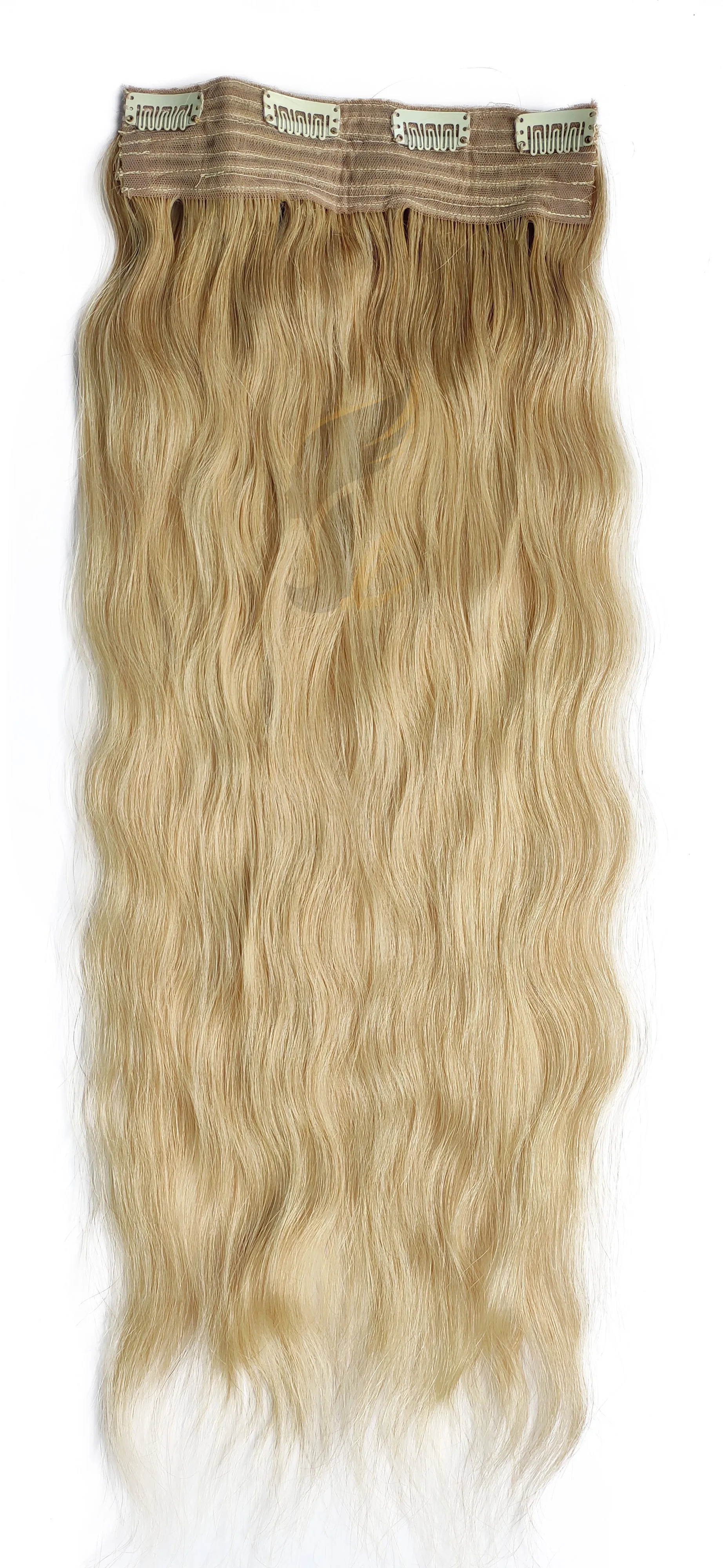 Clip On Volumizer (Normal Taper) - Natural Wavy