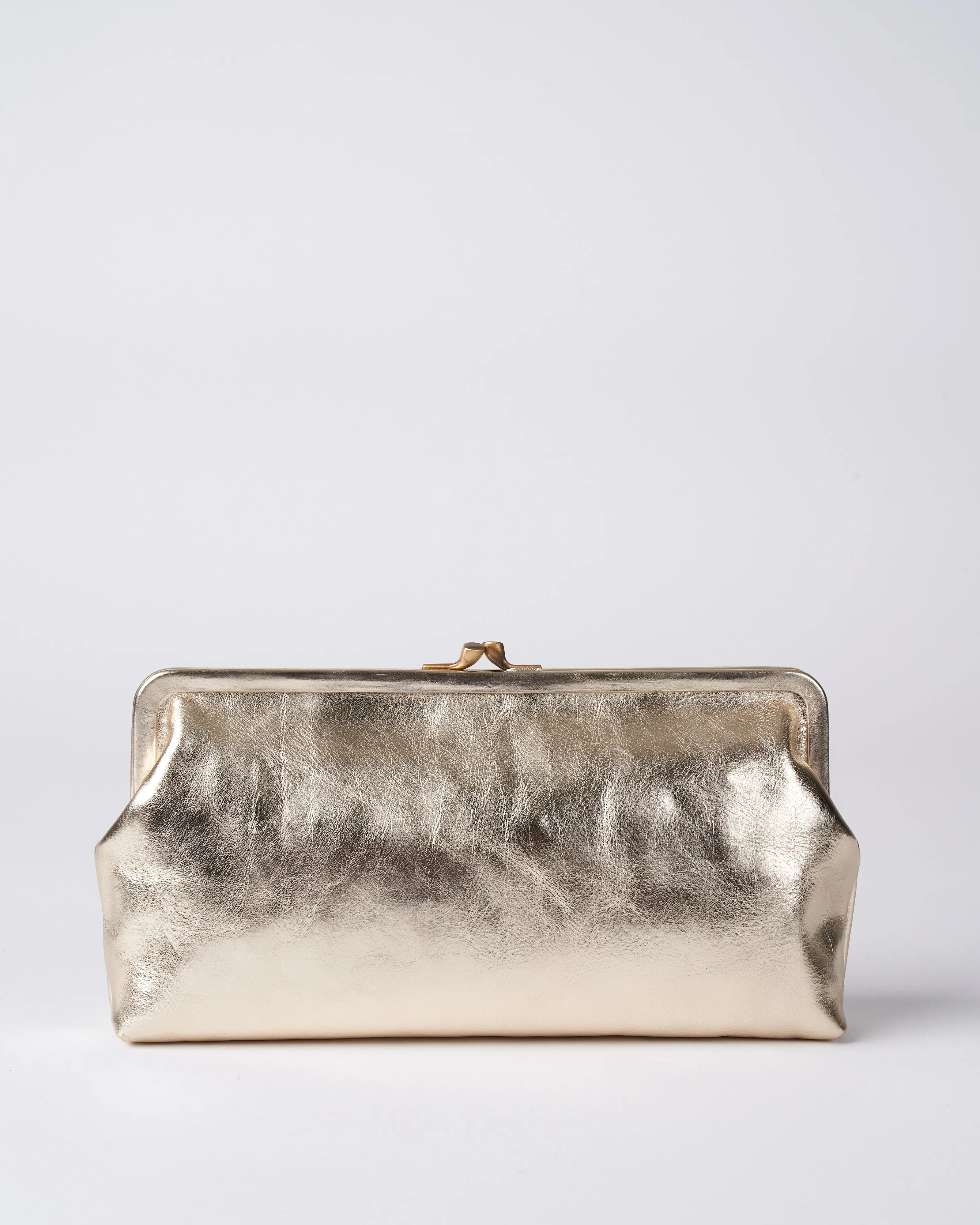 clutch bag classic - platino