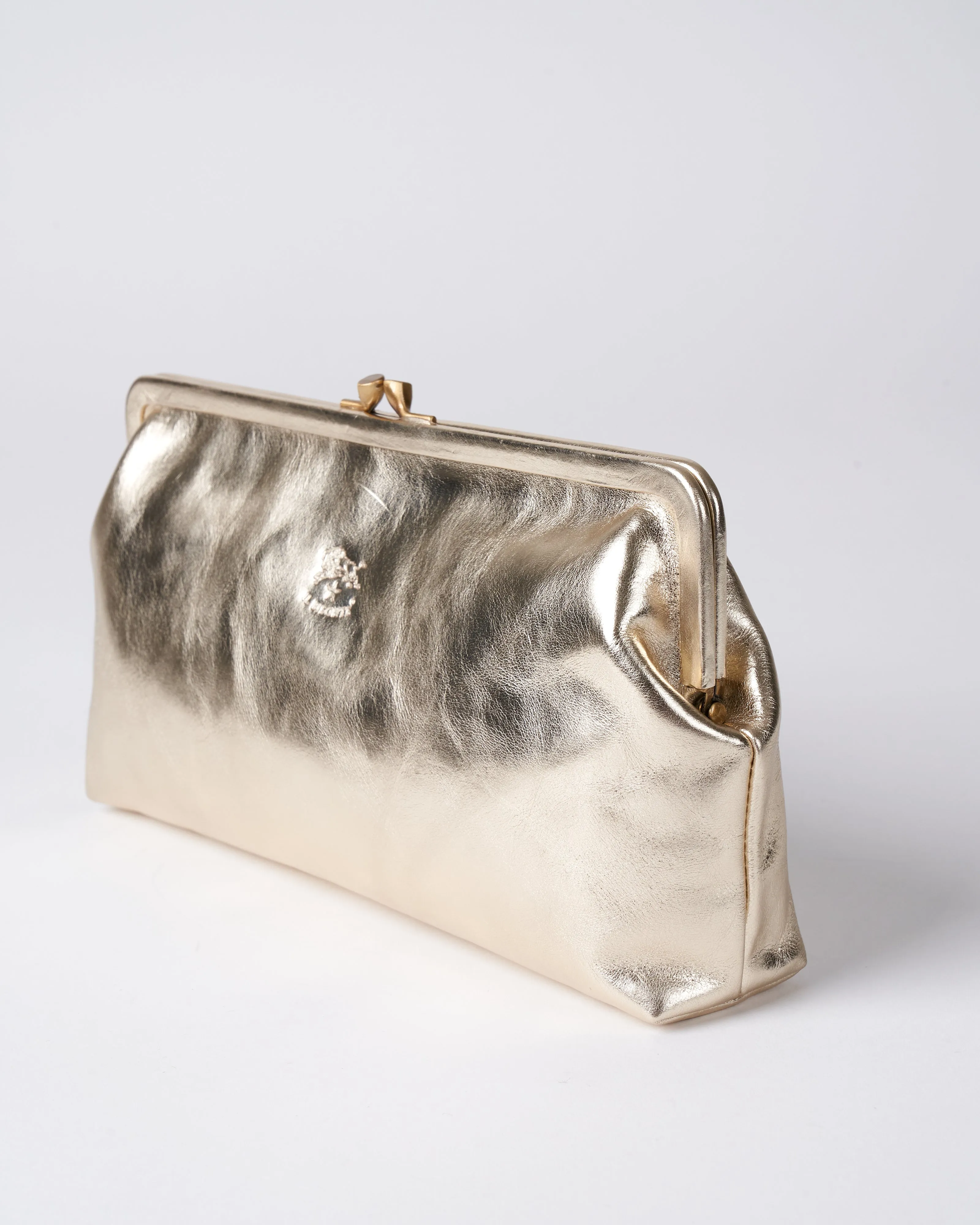 clutch bag classic - platino