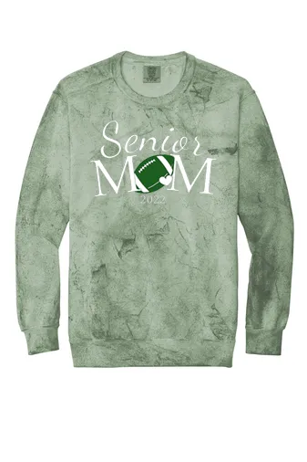 Color Blast Crewneck Sweatshirt - Senior Mom