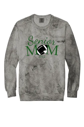 Color Blast Crewneck Sweatshirt - Senior Mom