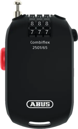 Combiflex™ 2501 Retractable Combo Cable Lock 65cm