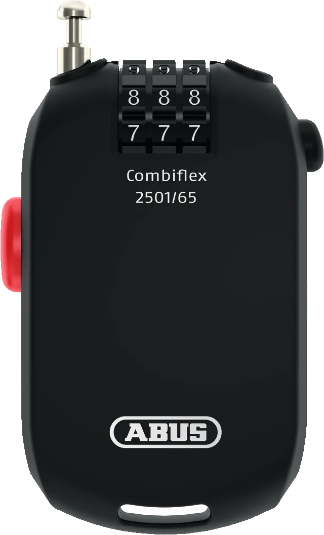 Combiflex™ 2501 Retractable Combo Cable Lock 65cm