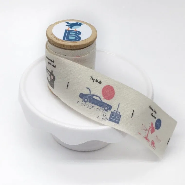 Cotton Ribbon Sewing Vehicle and Lamp