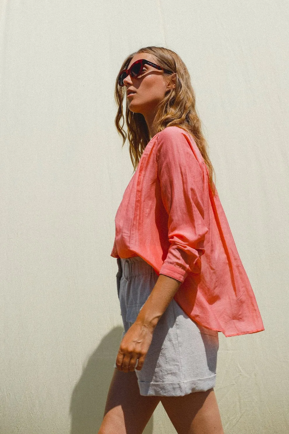 Cotton Shirt Rose