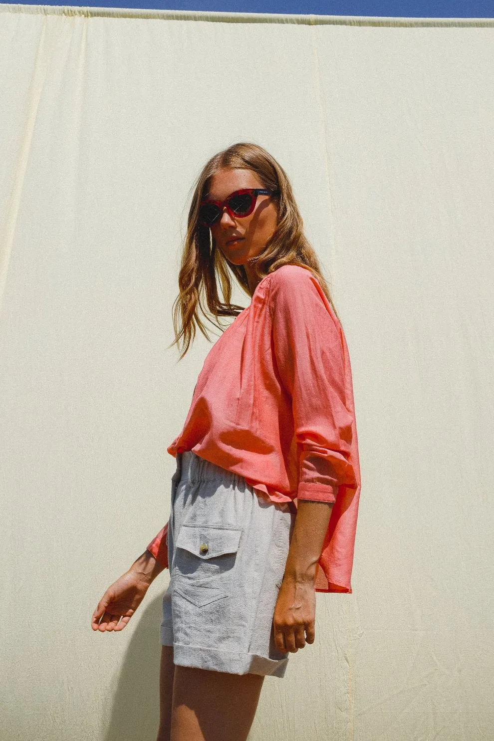 Cotton Shirt Rose