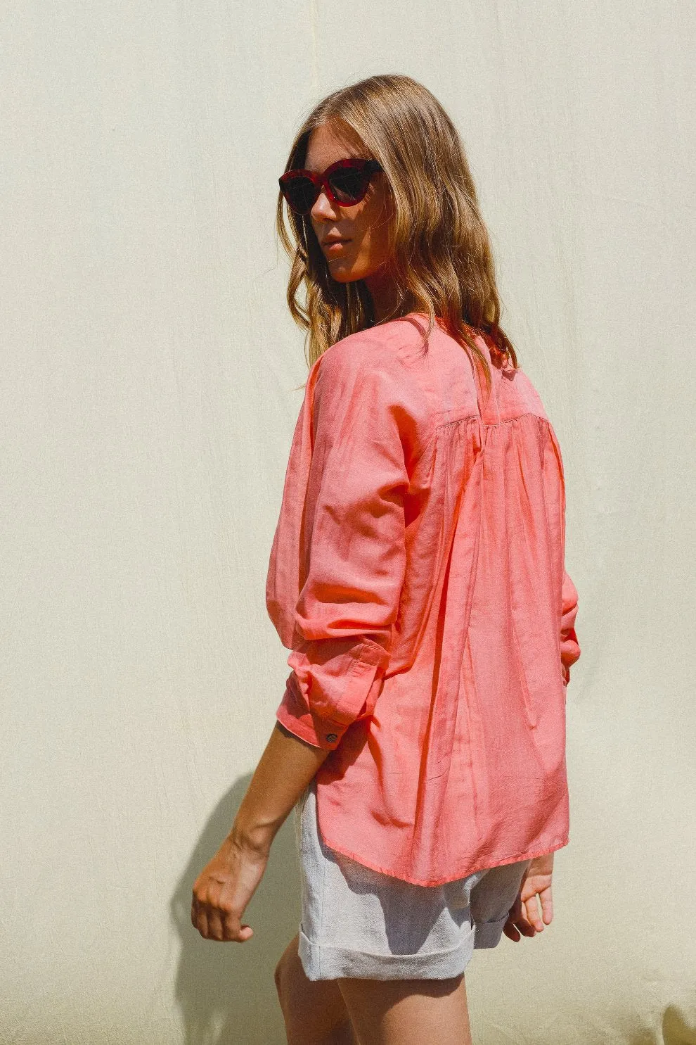 Cotton Shirt Rose