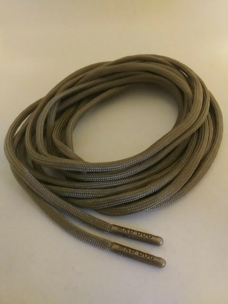 Coyote BROWN Boot Laces *Guaranteed for Life* 550 Paracord Steel Tip