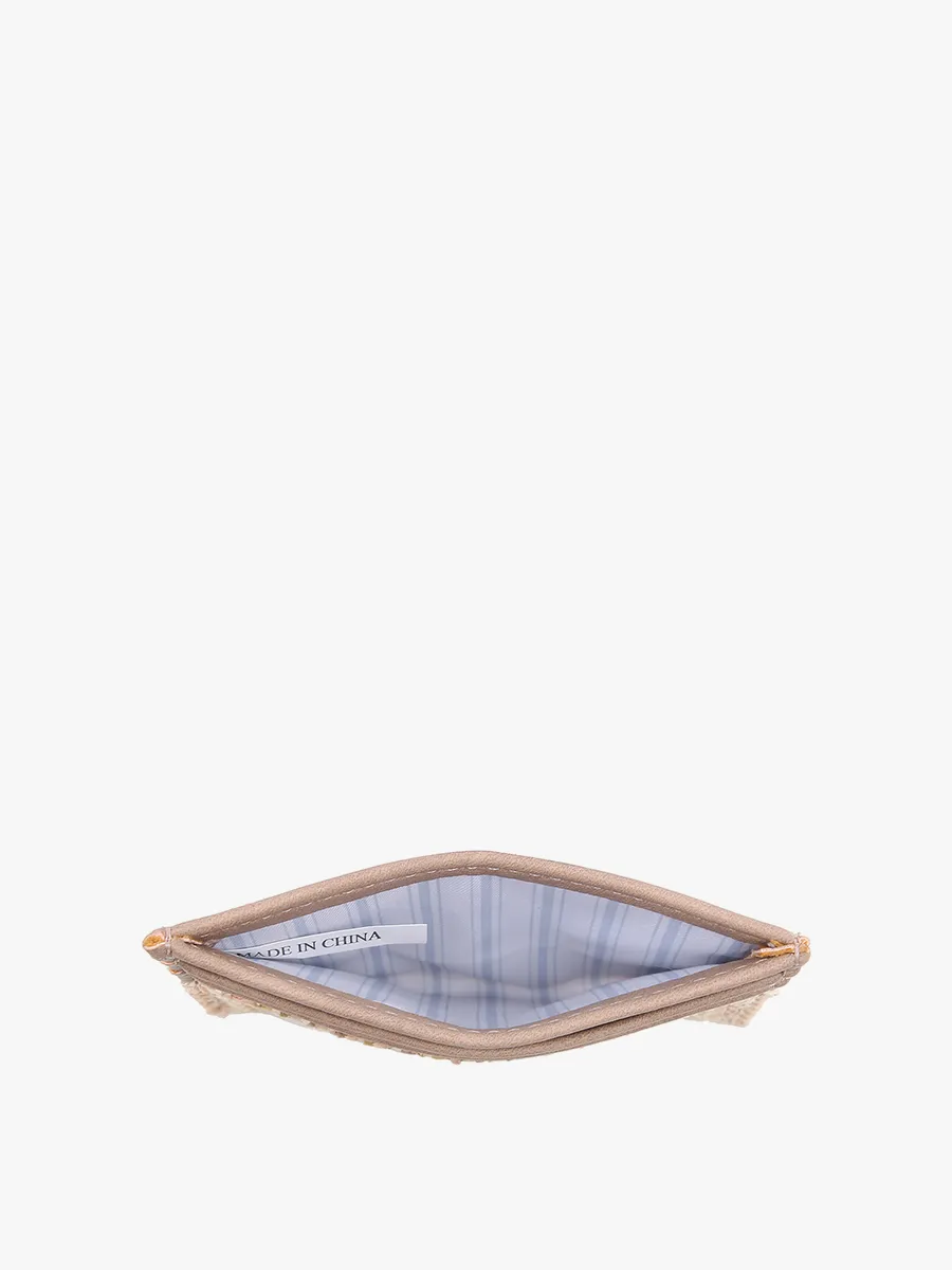 Cream Card Wallet