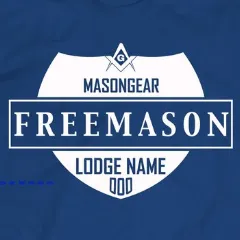CREST t-shirt design - Print your Lodge name and number