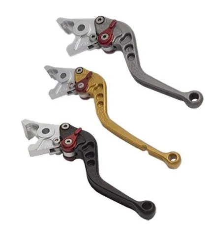 CRG Folding Roll-A-Click Clutch Lever - Black AN-613-F-B