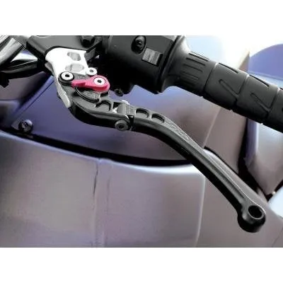 CRG Roll-A-Click Folding Clutch Lever (Black) Compatible with 08-10 Ducati 848
