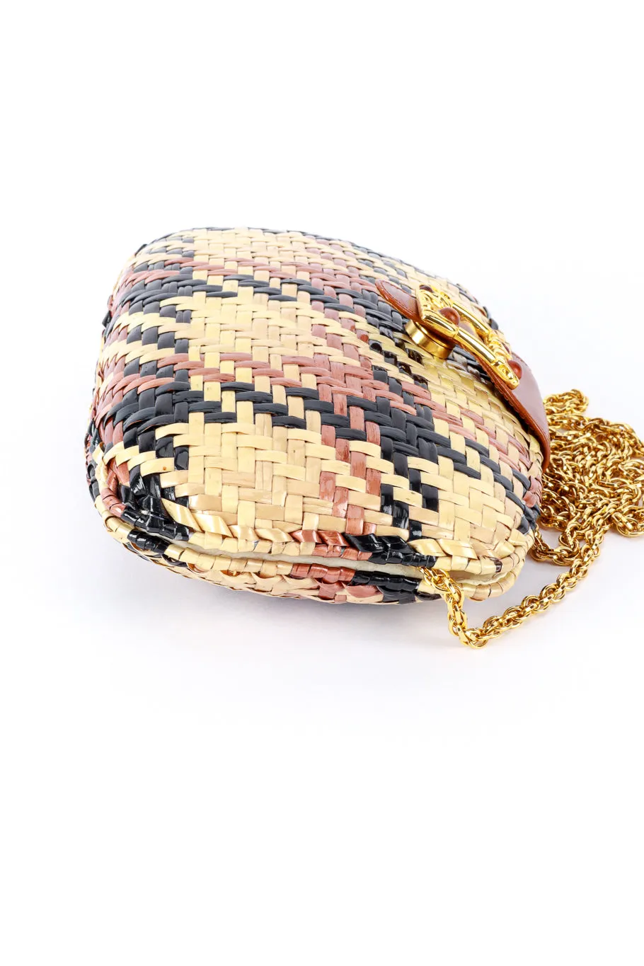 Crosshatch Shoulder Clutch