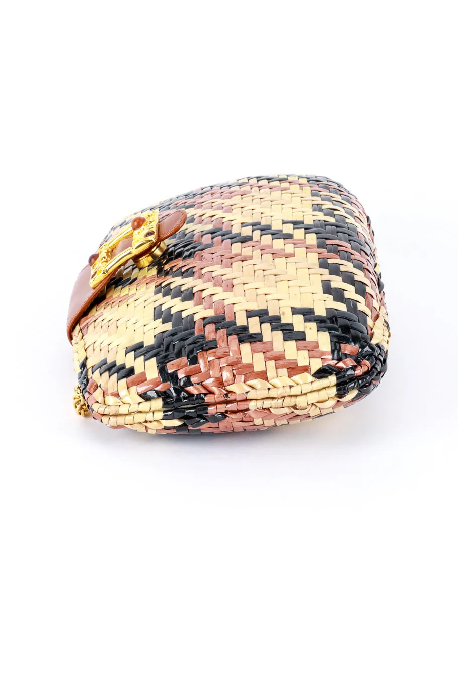 Crosshatch Shoulder Clutch