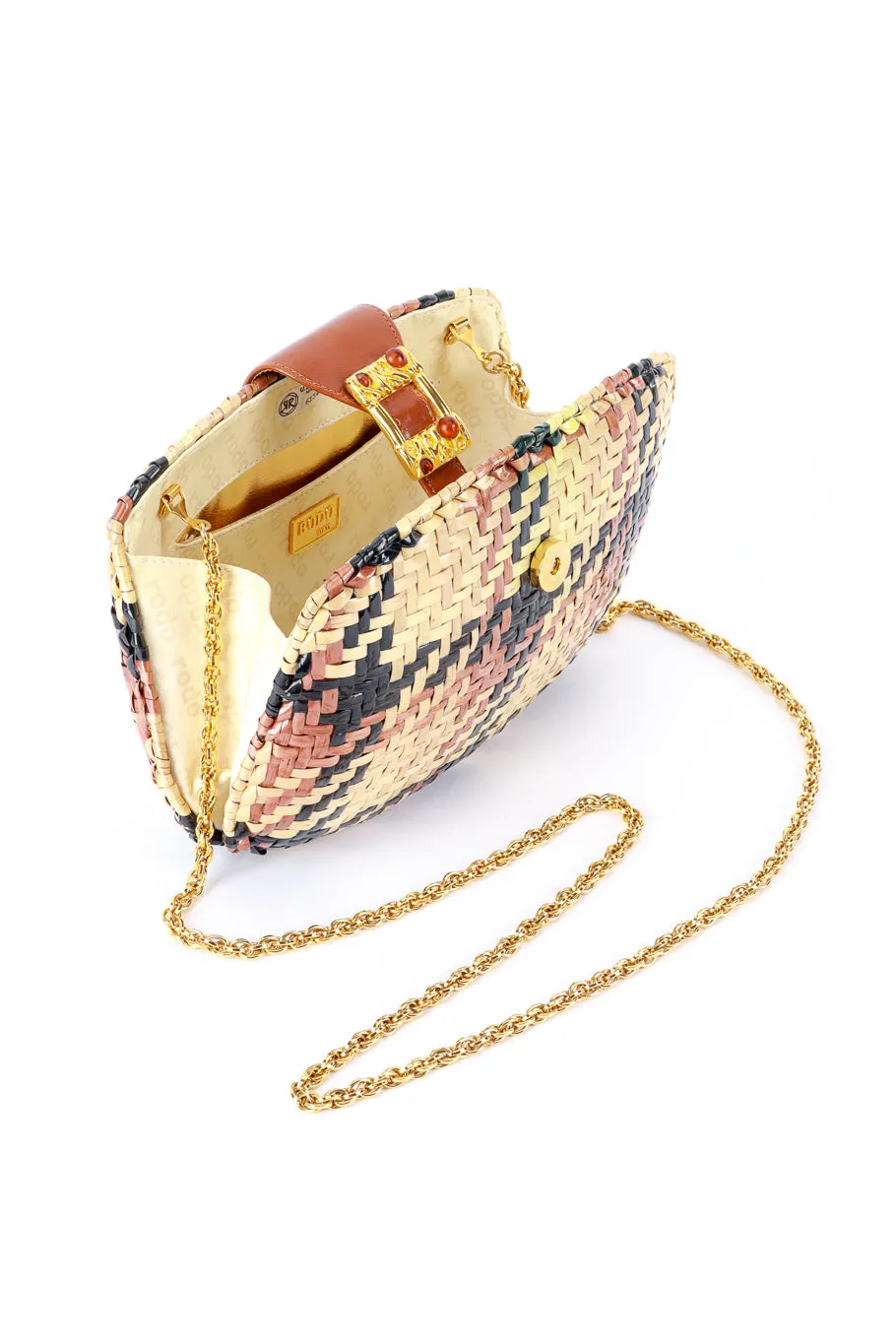 Crosshatch Shoulder Clutch