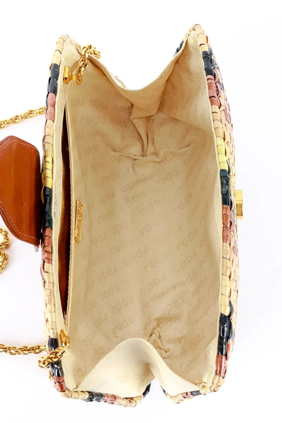 Crosshatch Shoulder Clutch
