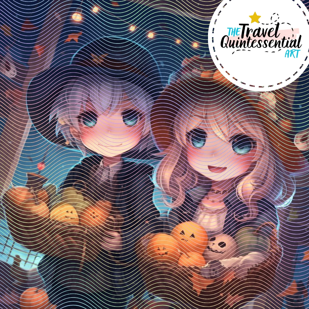 Cute Halloween Kids - Digital Art SETKID001