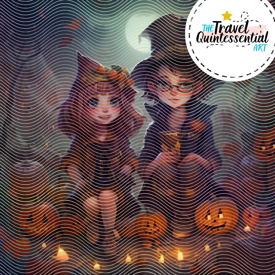 Cute Halloween Kids - Digital Art SETKID001