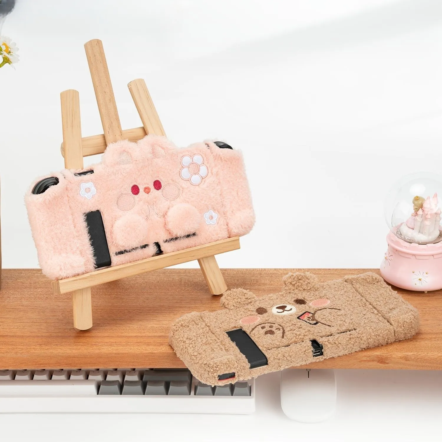 Cute Plush Switch OLED Case