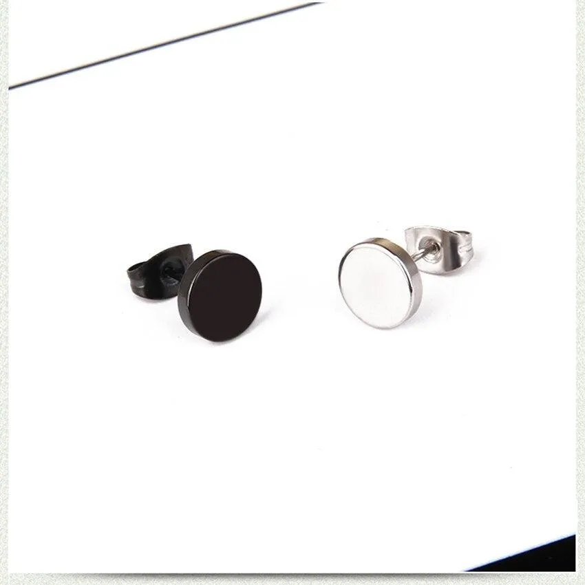 Cycolinks Classic Stainless Steel Stud Earrings