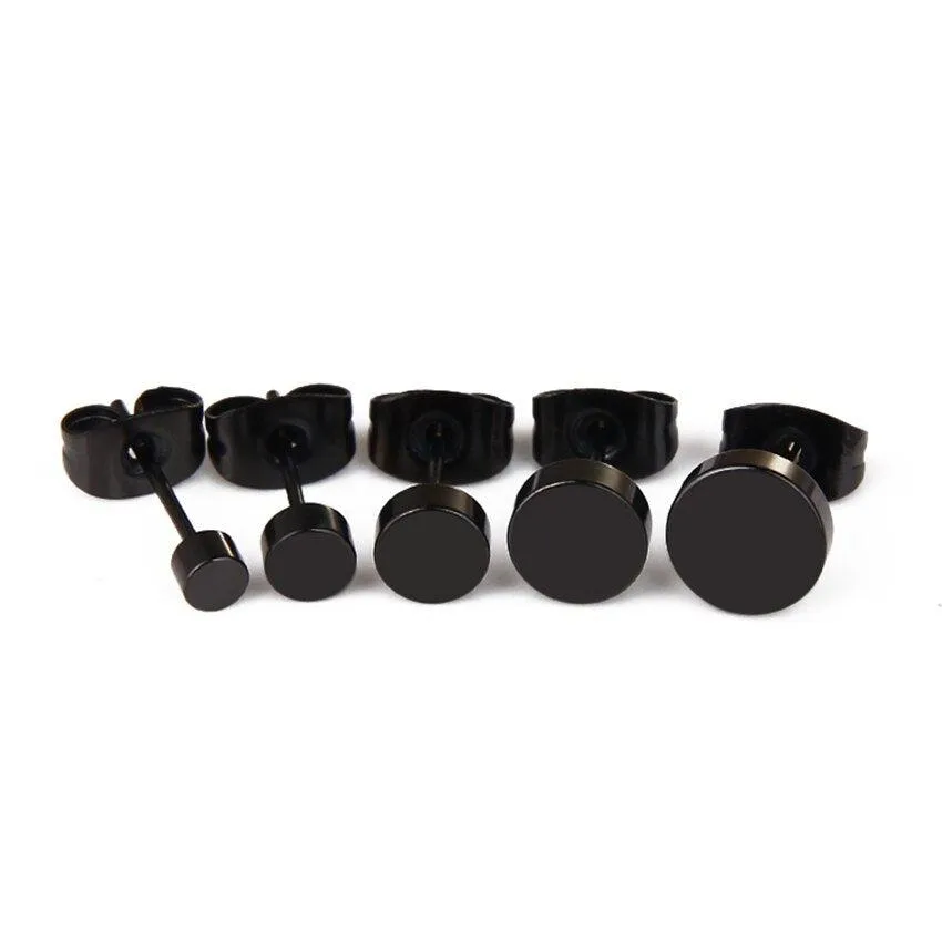 Cycolinks Classic Stainless Steel Stud Earrings