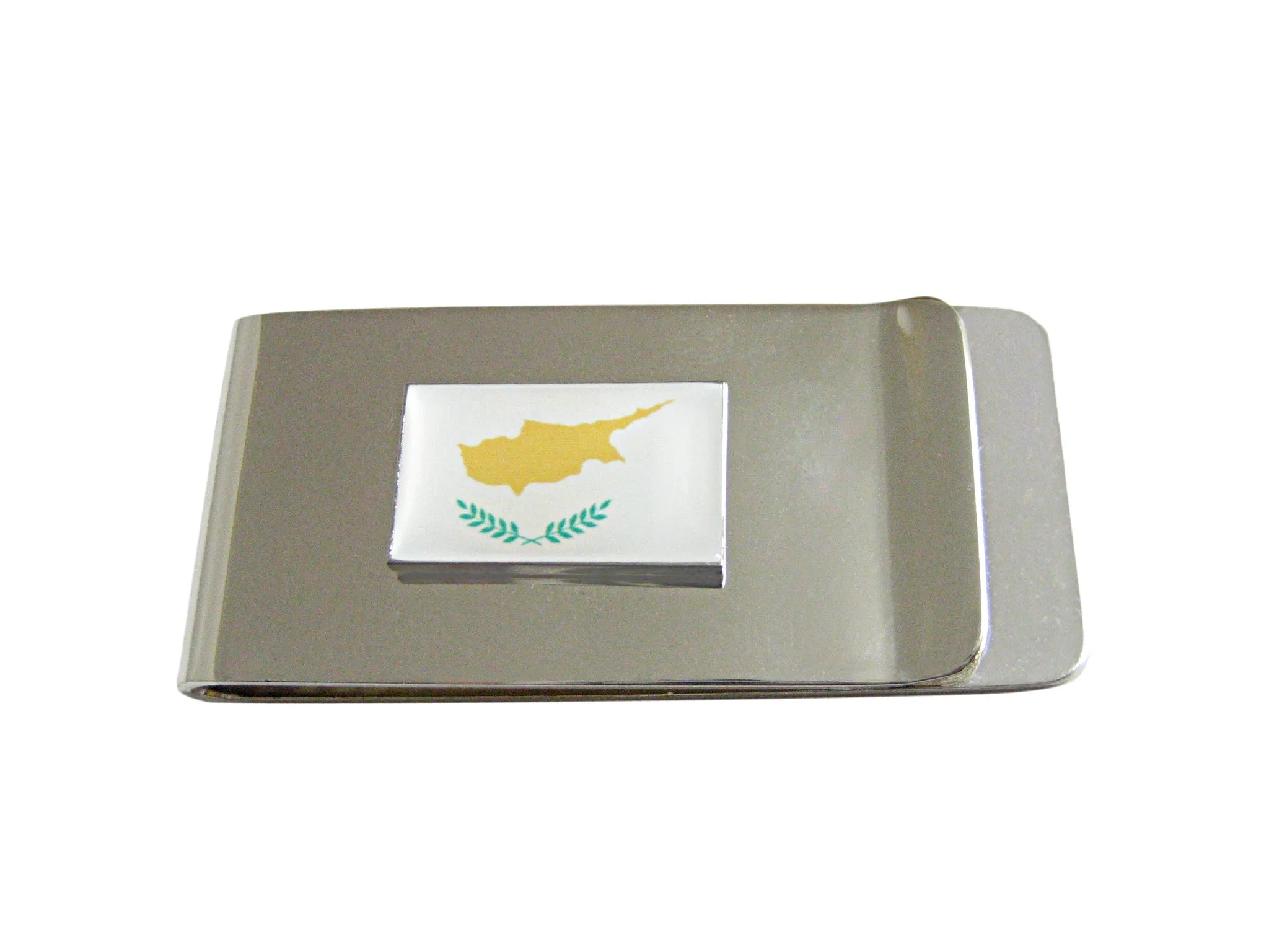Cyprus Flag Pendant Money Clip