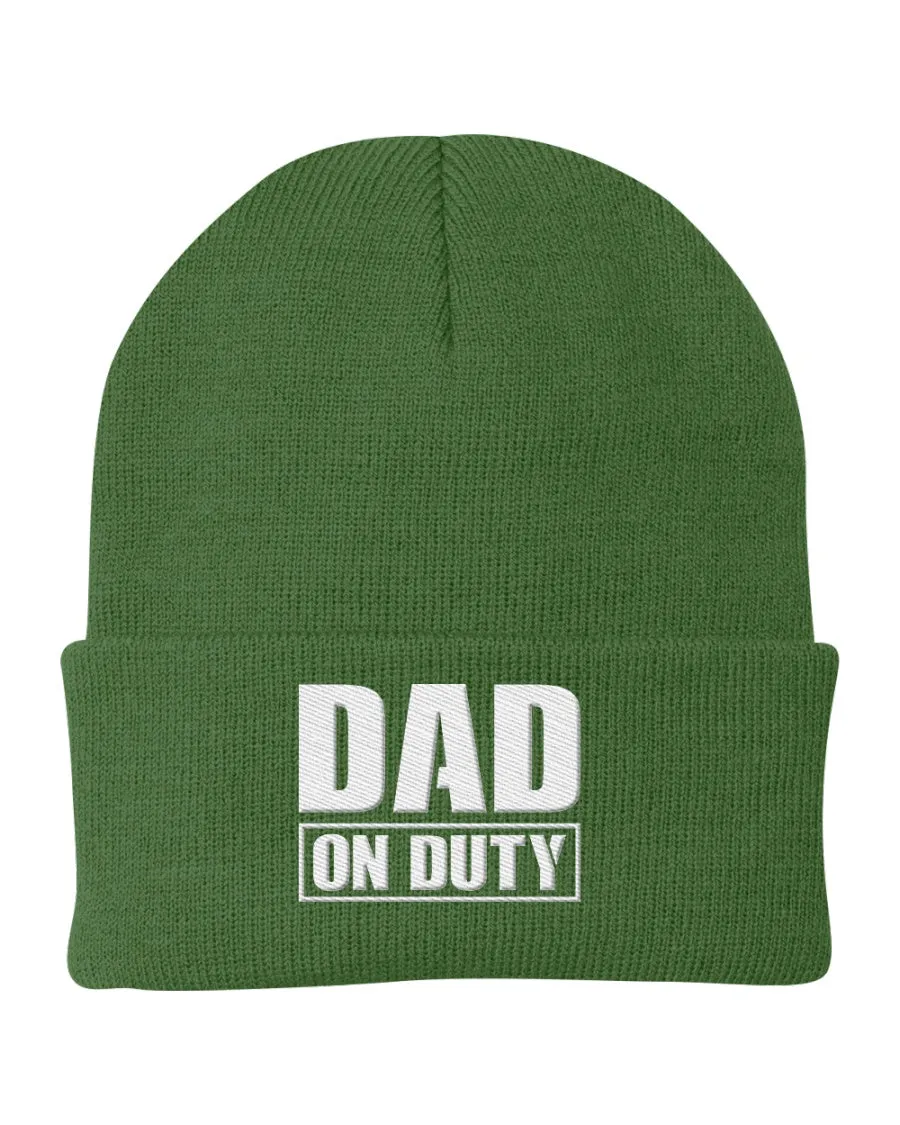 Dad on Duty | Cuffed Beanie