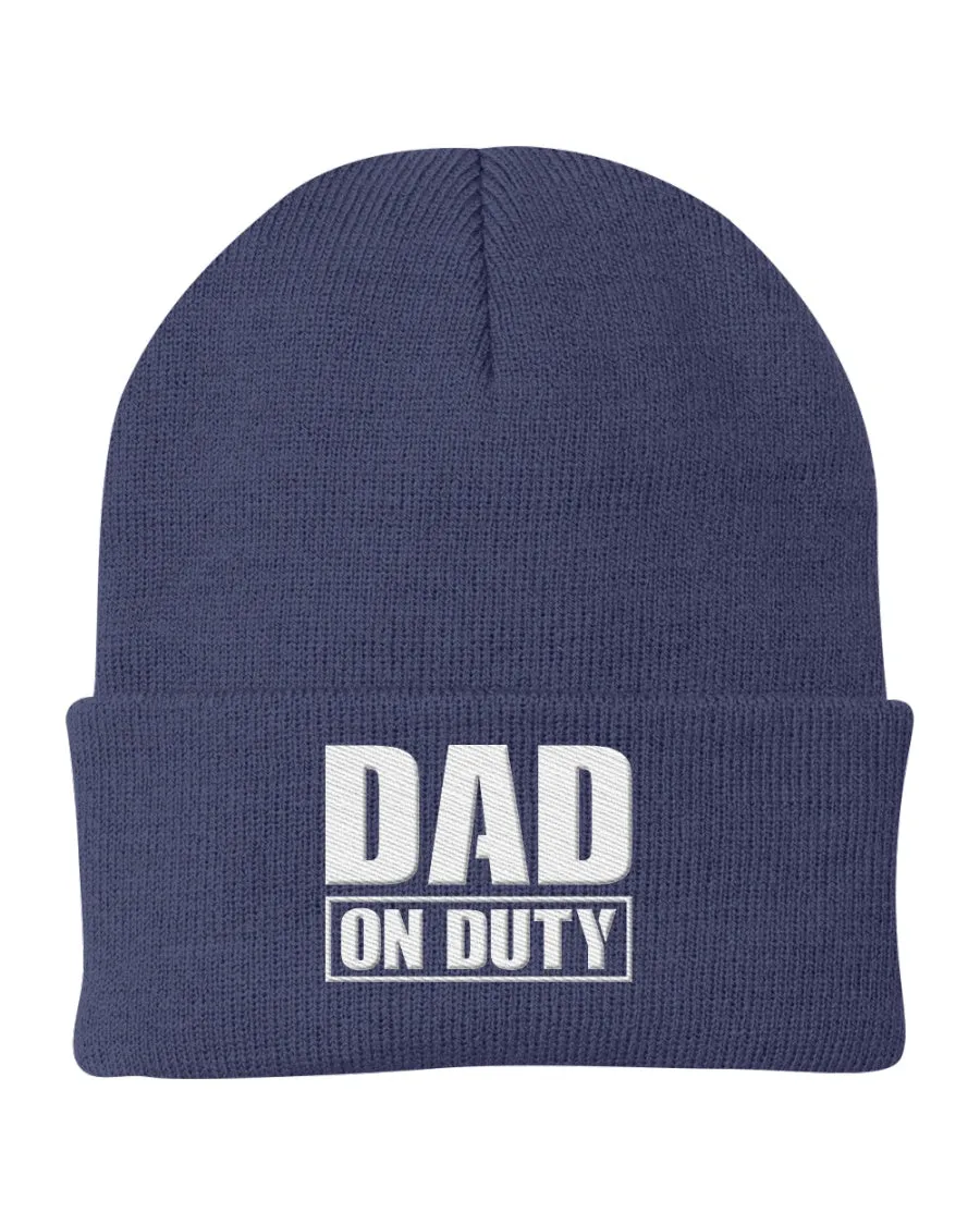 Dad on Duty | Cuffed Beanie