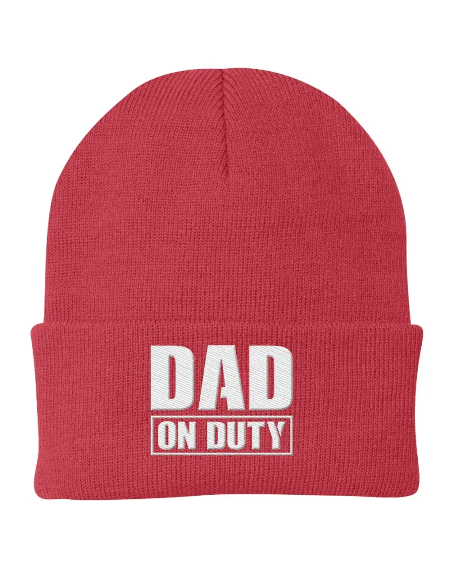 Dad on Duty | Cuffed Beanie