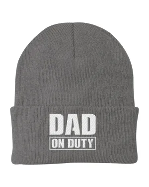 Dad on Duty | Cuffed Beanie