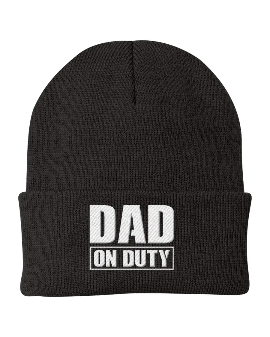 Dad on Duty | Cuffed Beanie