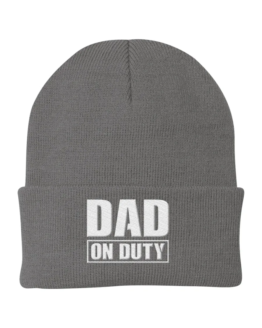 Dad on Duty | Cuffed Beanie