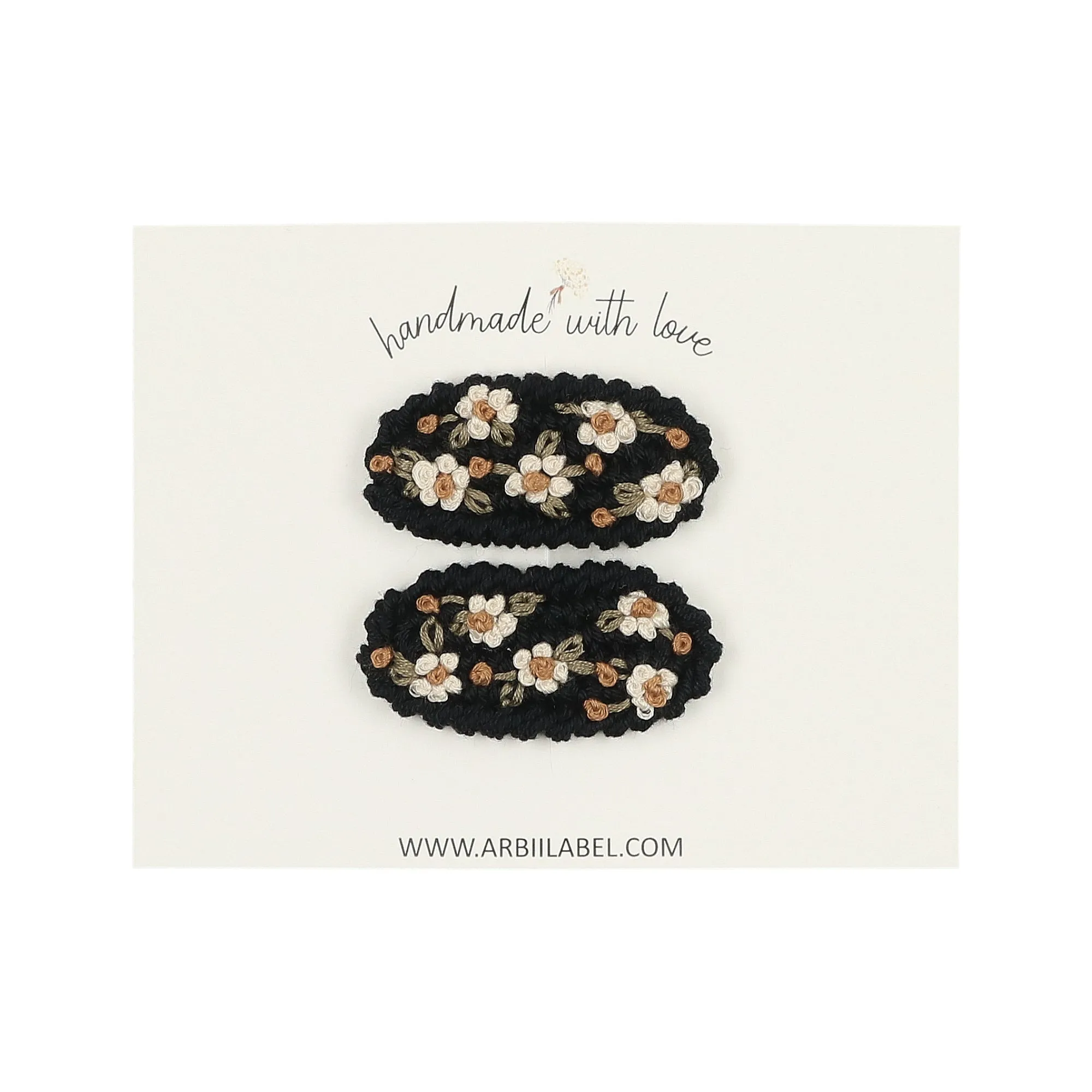 Daisy Crochet Clips