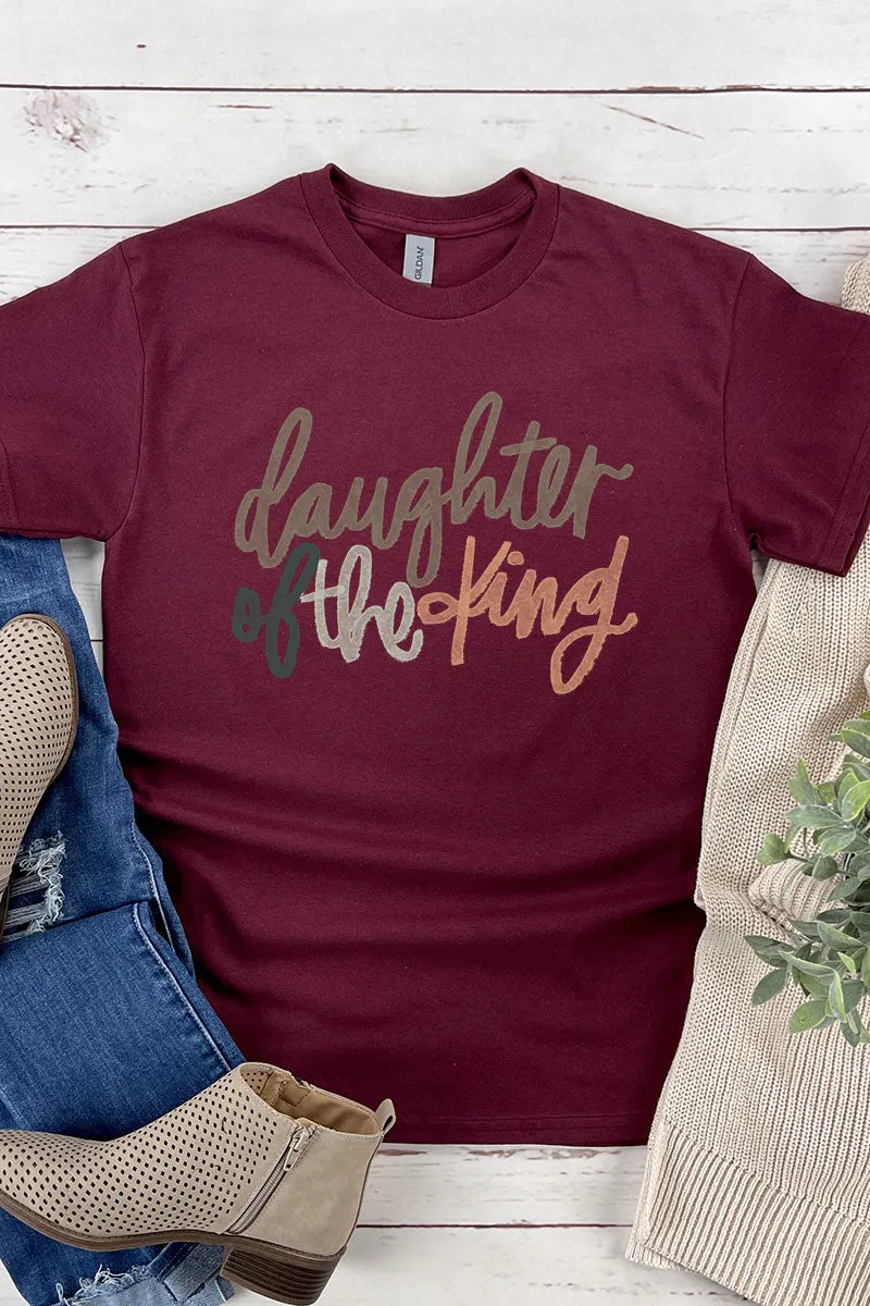 Daughter Of The King Short Sleeve Relaxed Fit T-Shirt